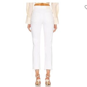 GRLFRND - The Karolina - High Rise White Jeans